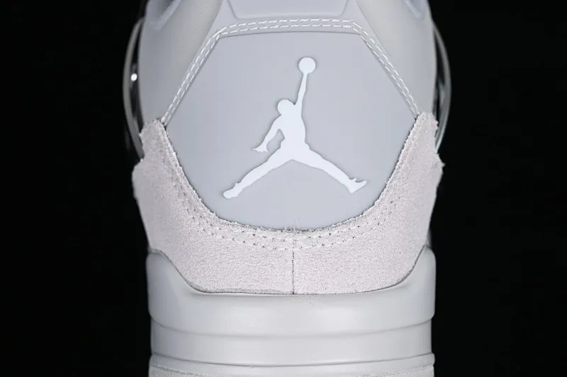 All categories Air Jordan Jordan series basketball shoes Air Jordan 4 cost-effective version Air Jordan 4 Retro "Frozen Moments" AJ4 Joe 4 electroplated silver AQ9129-001